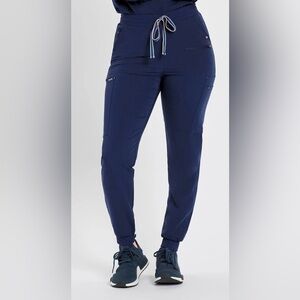 Dolan Women's 5X Navy Blue Scrub Jogger Pants - 11 Pocket Core Scrub